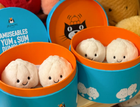 Jellycat Launches “Yum & Sum” Dumpling Toys — Only in China 🍜