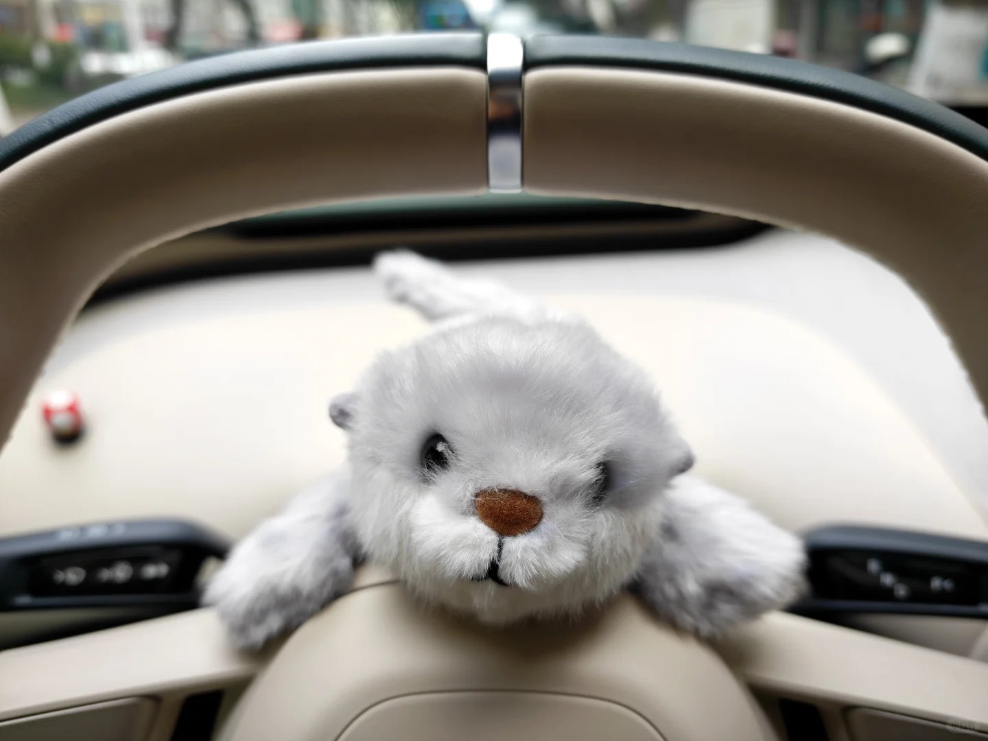 Chinese Gen-Z are buying Xiaomi SU7s… and this fluffy accessory is partly why