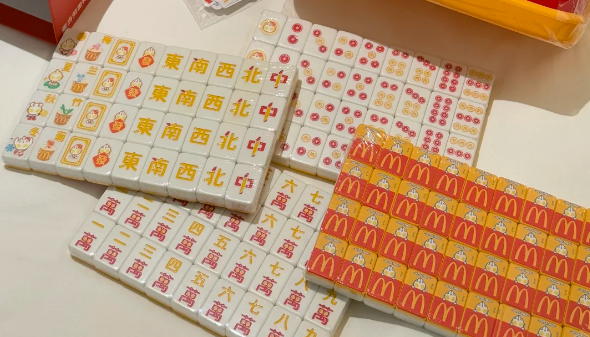 McDonald’s China brings back mahjong for Chinese New Year — and it sells out again